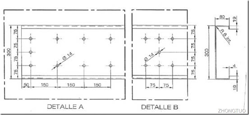  C purline drawing profiles