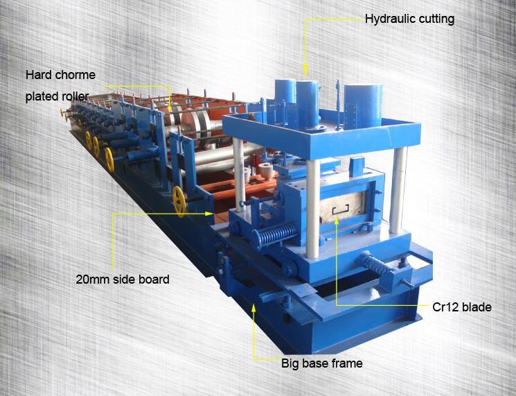 c purlins roll forming machine produce sizes