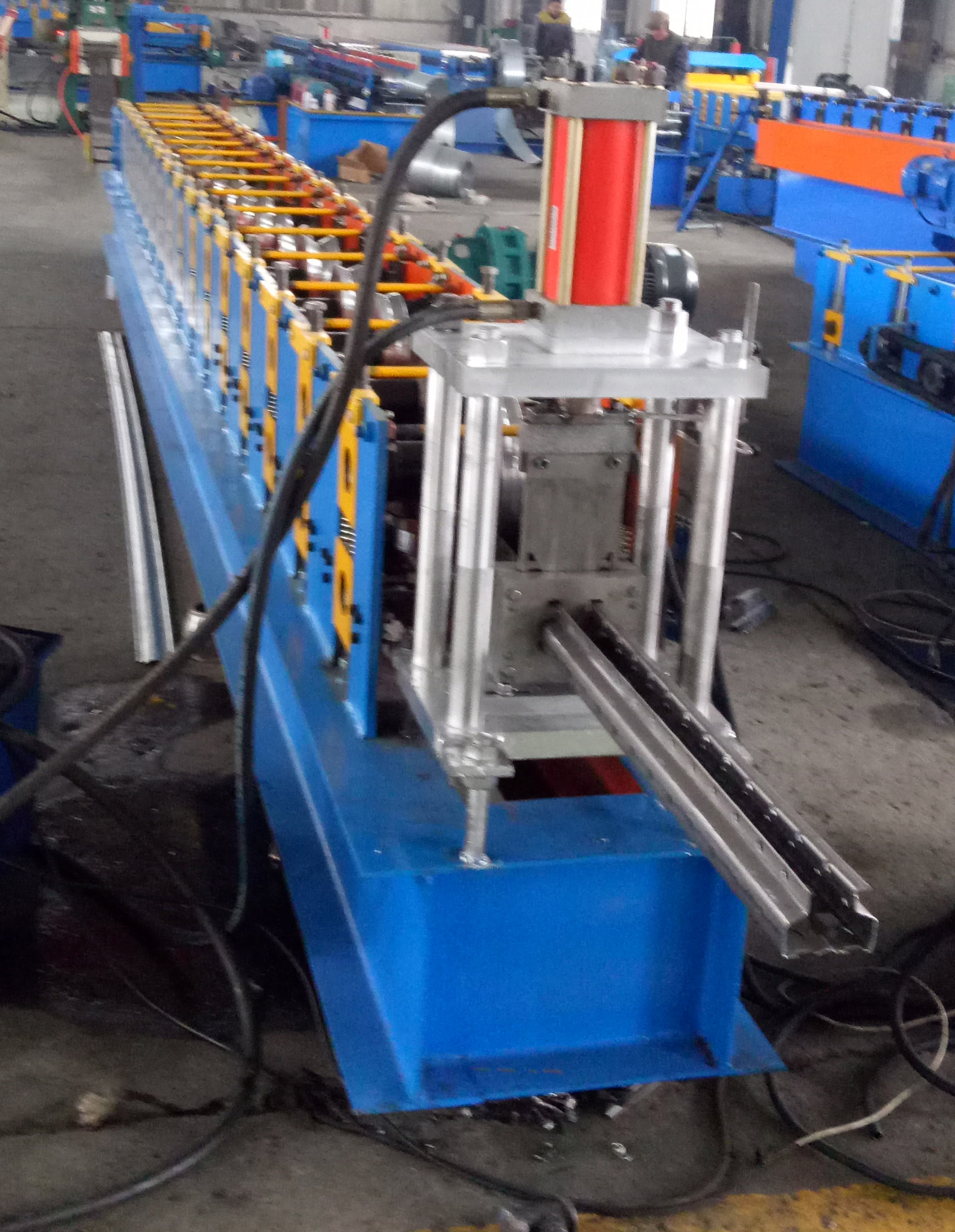 pallet racking roll forming machine