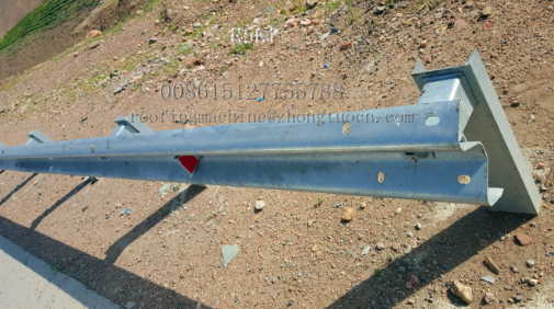 application of highway guardrail