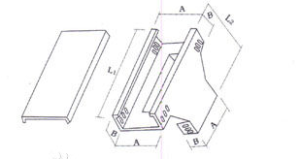 Trough cable tray