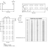 High quality cantilever type cable tray roll forming machine