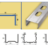 Keel steel roll forming machine