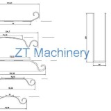 Roller shutter door roll forming machine