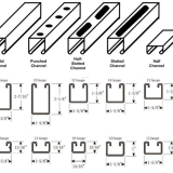 Strut channel roll forming machine