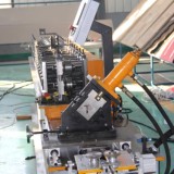 Dropped ceiling 24-28 Cross Tee suspended ceiling grid T trim making machine