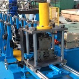 Upright pillar making machine for racking system