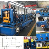 Purlins C and Z size from 80 to 300 fully automatic changing rolling machines