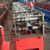 Round pipe interlocked seam roll forming machine