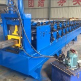 Standard size C purline with punching rolling forming machine