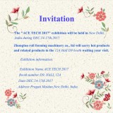 ACE TECH 2017 exhibition in India soon come