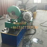 Rolling shutter side channel making machine