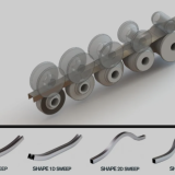 Cold rolling forming machine & Daily Use related for Car window channel rolling machine