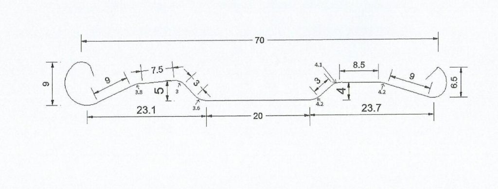 Louvers/curtain type fire damper 